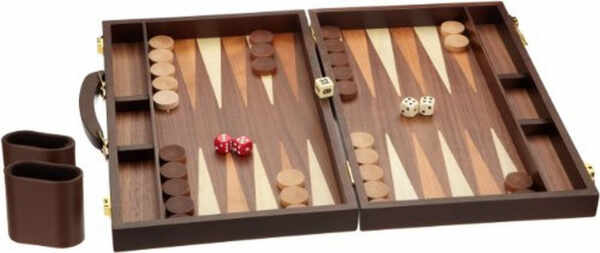 Set joc table backgammon - frasin - 38x48 cm