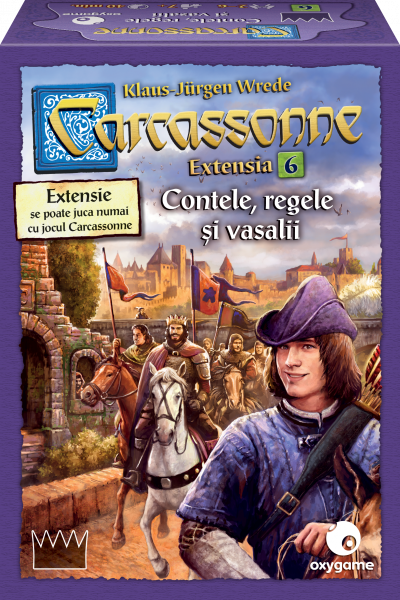 Carcassonne, extensia 6: Contele, regele si vasalii