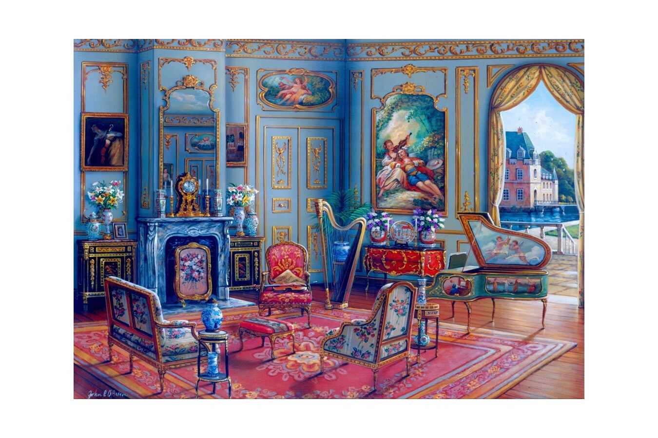Puzzle Bluebird - The Music Room, 1.000 piese (70341-P)
