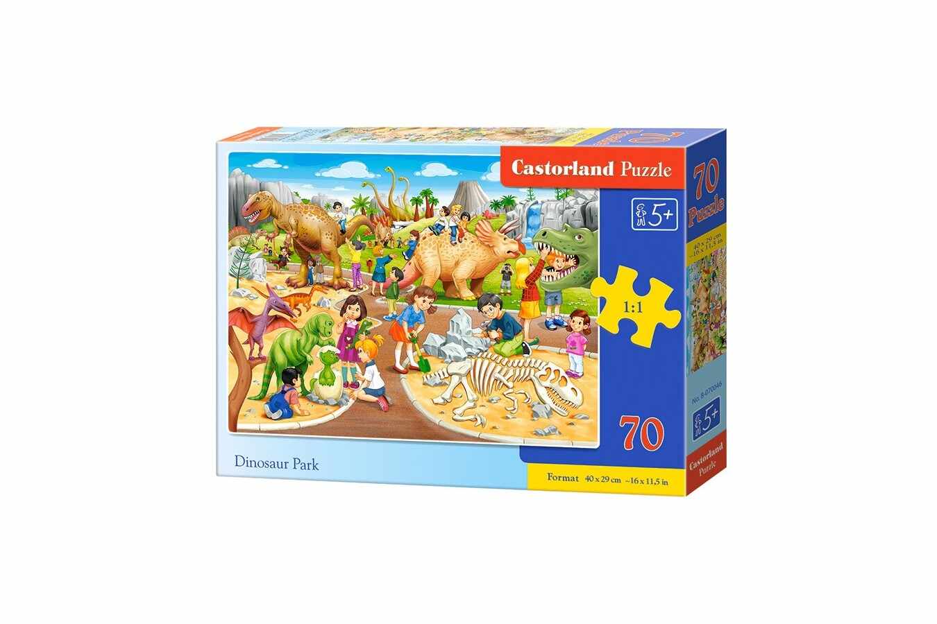 Puzzle Castorland - Dinosaur Park, 70 piese (070046)