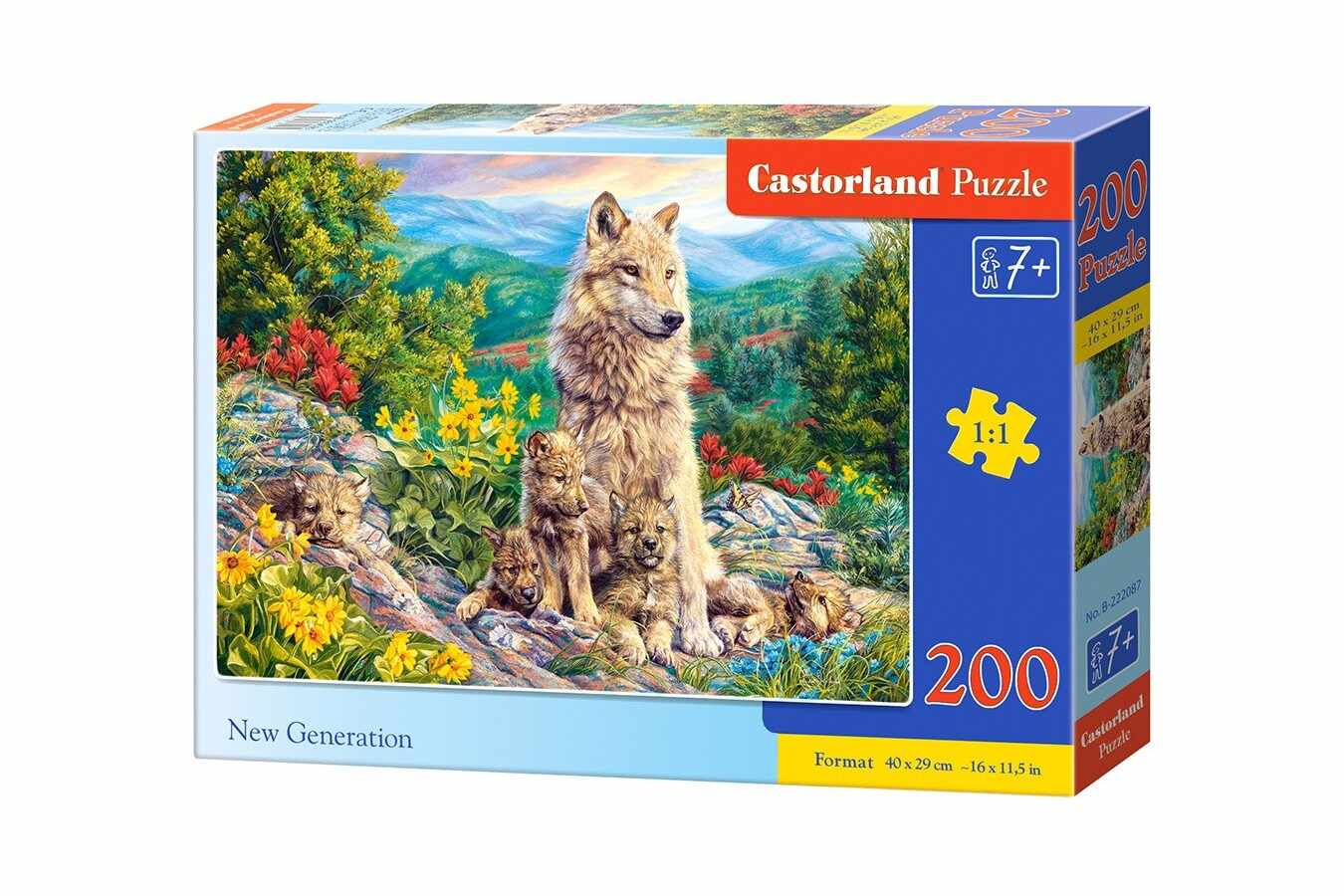 Puzzle Castorland - New Generation, 200 piese (222087)