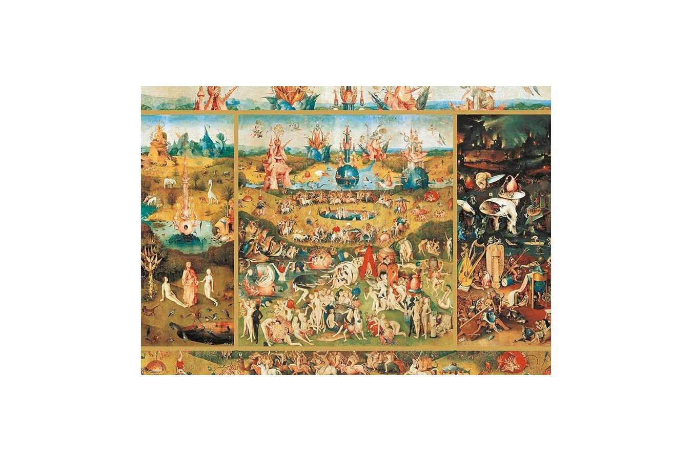Puzzle Educa - Hieronymus Bosch: The Garden Of Delights, 2.000 piese (18505)