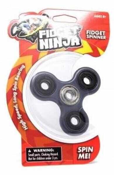 Fidget Spinner Ninja - Negru