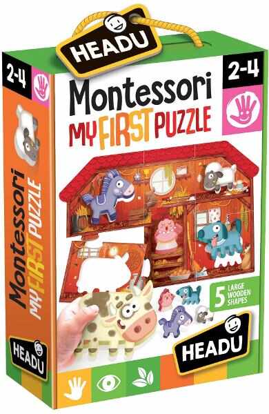Montessori. Primul meu puzzle: Ferma