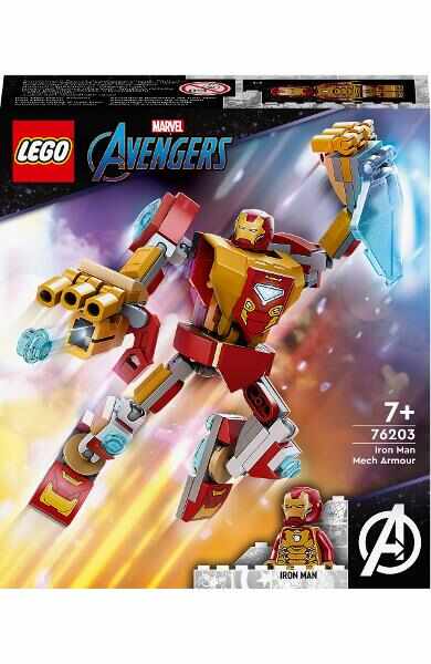Lego Marvel. Armura de robot a lui Iron Man