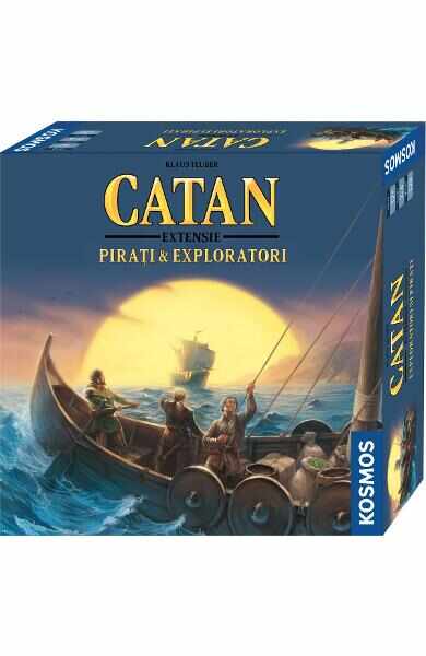 Catan. Extensie: Pirati si exploratori pentru 2-4 jucatori