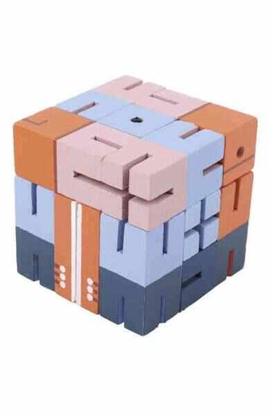 Joc logic 3D puzzle: Boy albastru