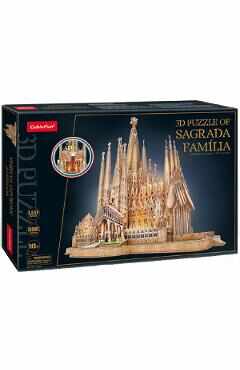 Puzzle 3D LED. Sagrada Familia