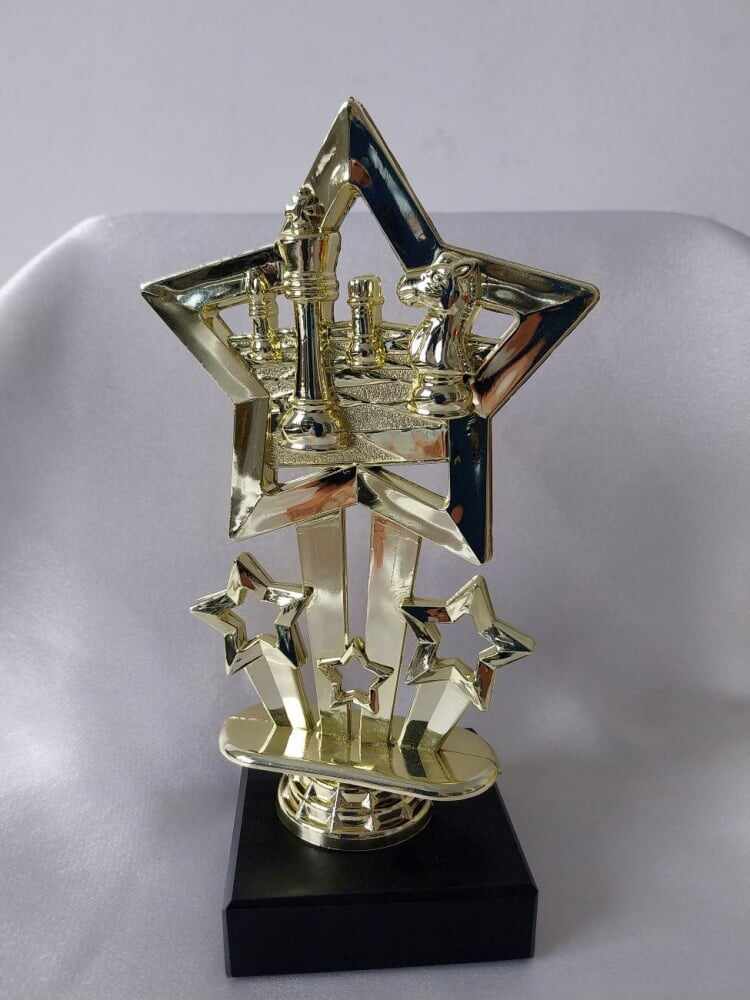 Trofeu Chess Star, 16 cm