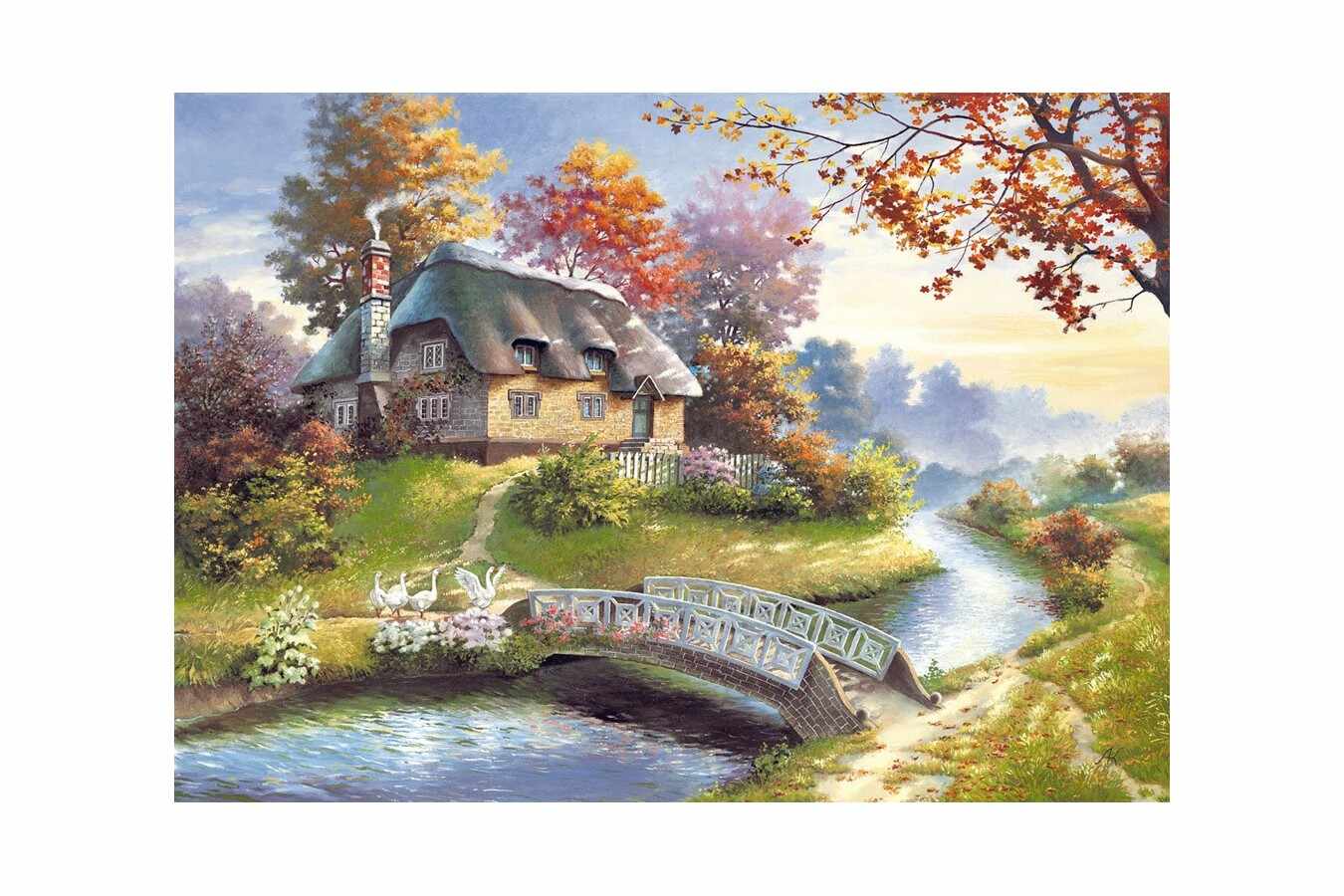 Puzzle Castorland - Cottage, 1500 piese
