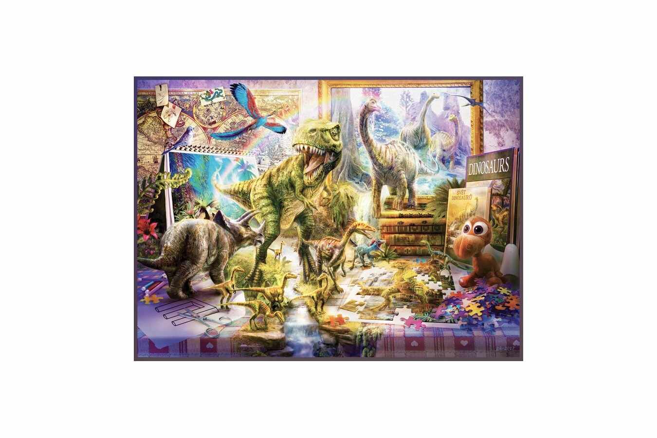 Puzzle Anatolian - Jan Patrick: Dino Toys Come Alive, 1.000 piese (ANA.1067)