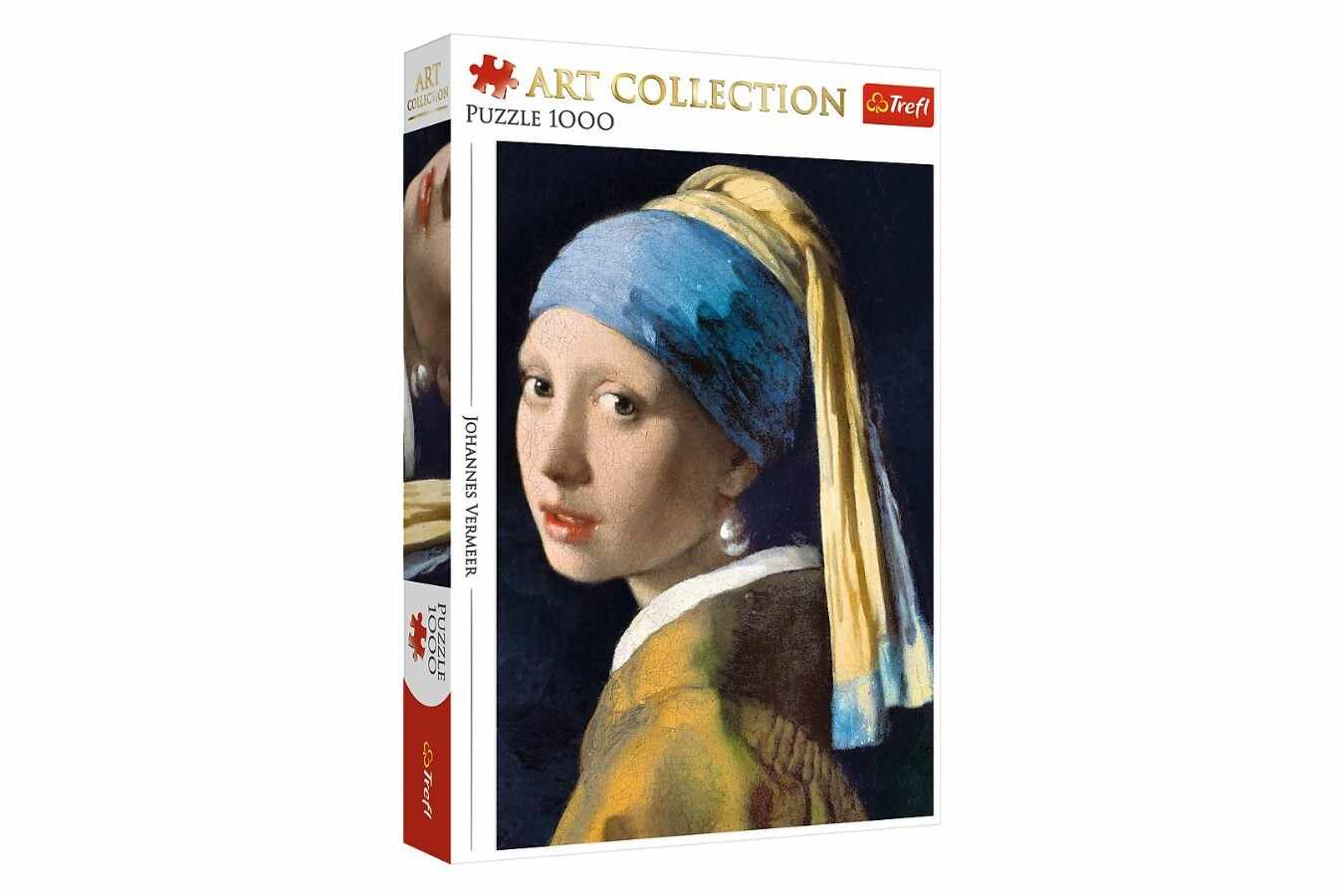 Puzzle Trefl - Johannes Vermeer: Girl with a Pearl Earring, 1.000 piese (10522)
