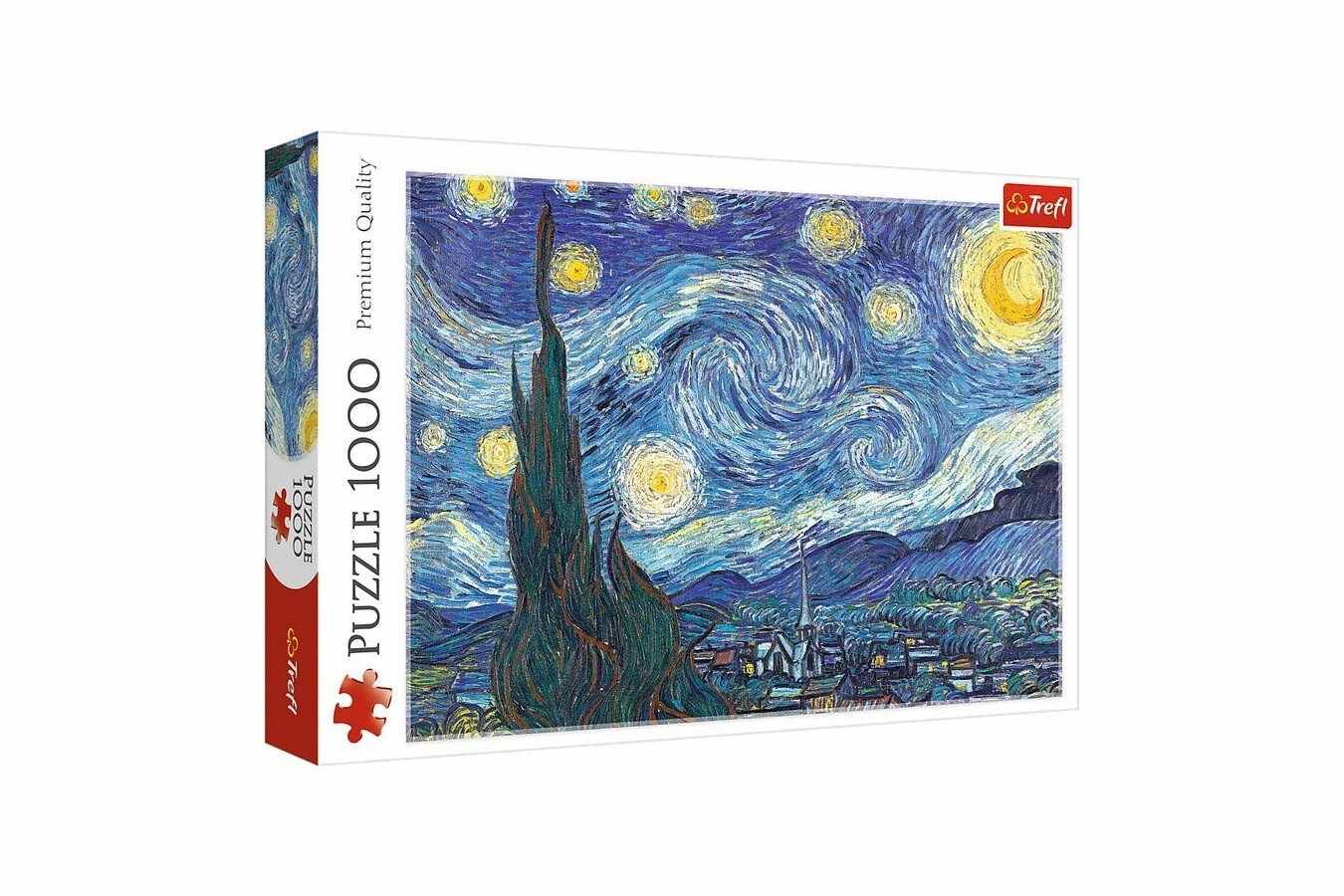 Puzzle Trefl - Vincent Van Gogh: The Starry Night, 1.000 piese (10560)